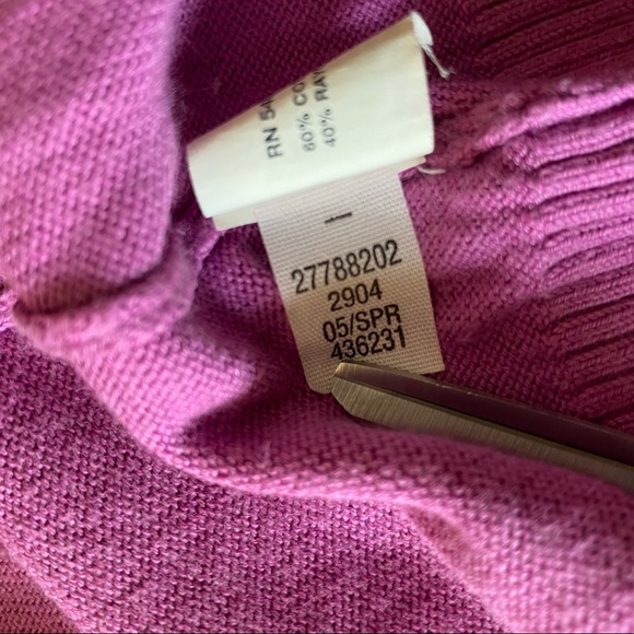 GAP Sequined Purple Cardigan - Picture 8 of 8